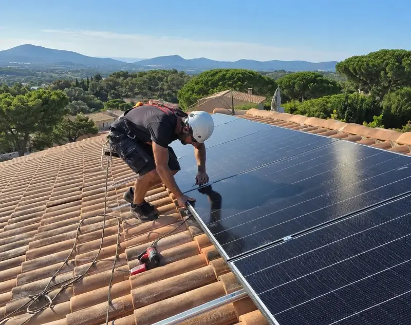 Installateur panneaux solaires Saint-Marc-Jaumegarde — pose photovoltaïque sur toiture